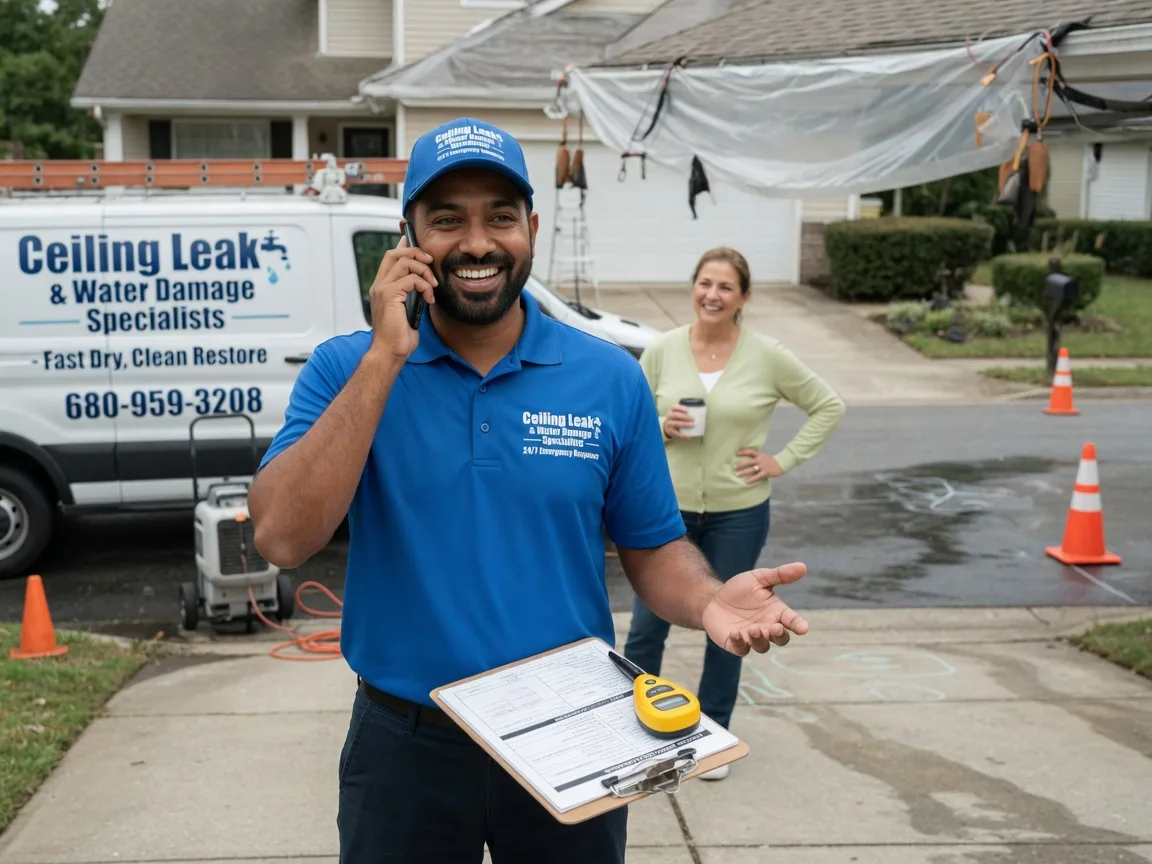 Ceiling Leak Cleanup Lakewood, OH FAQs